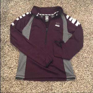 Burgundy 3/4 Zip
